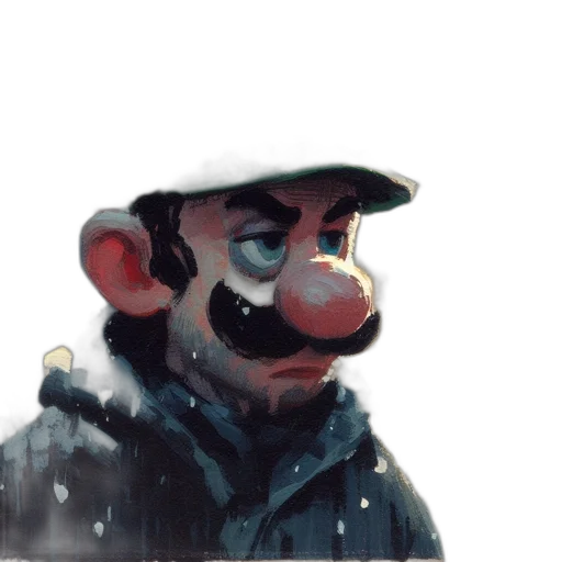 hat, face, mask, creature transparent PNG cut-out