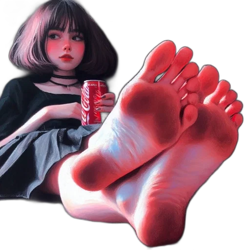 shoes, bottle, photorealistic, oil painting transparent PNG cut-out
