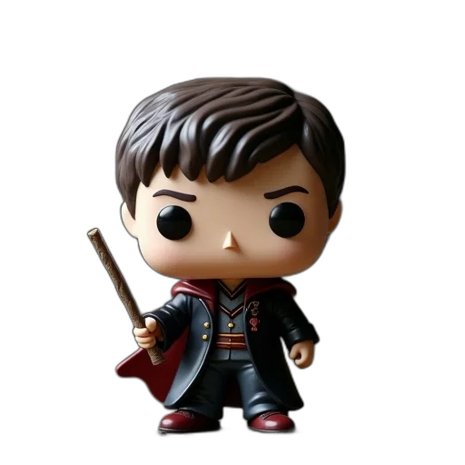 figurine, pop, harry, potter transparent PNG cut-out