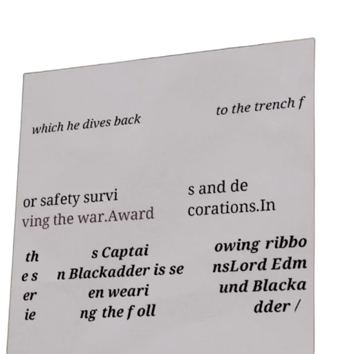 poster, series, blackadder, featuring transparent PNG cut-out