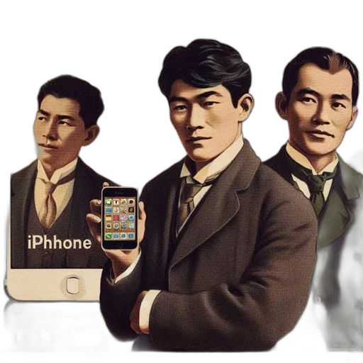 photorealistic, concept art, vaporwave, three transparent PNG cut-out