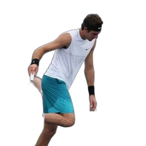 staff, tennis, player, white transparent PNG cut-out