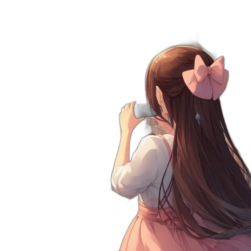 hair, dress, crown, mask transparent PNG cut-out