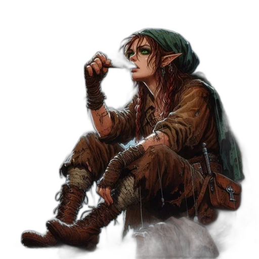 staff, jacket, fantasy art, concept art transparent PNG cut-out