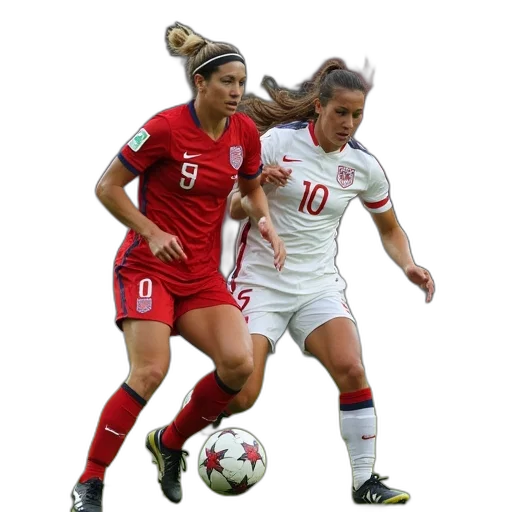 women, national, team, soccer transparent PNG cut-out