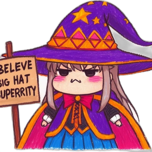hat, weapon, staff, crown transparent PNG cut-out