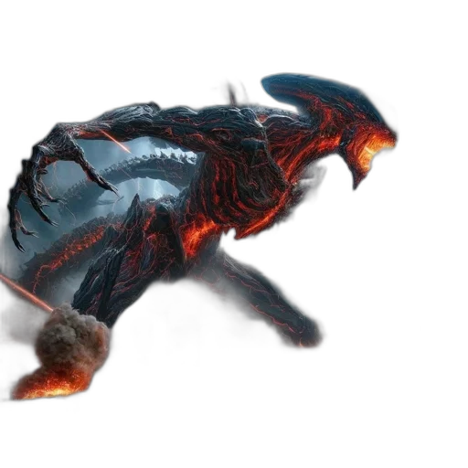 dragon, creature, animal, weapon transparent PNG cut-out