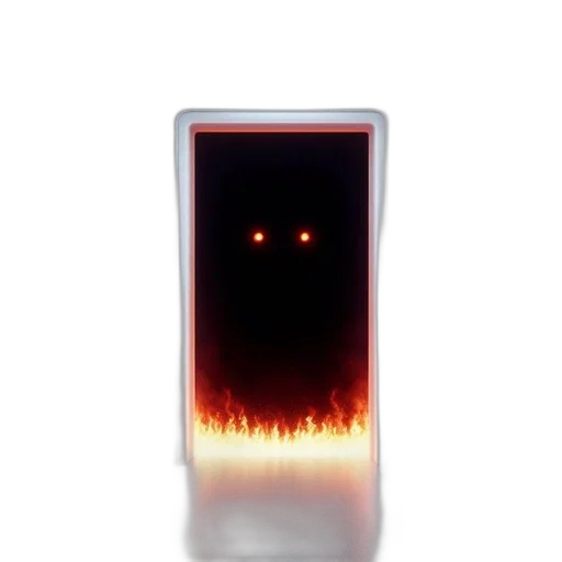 robot, staff, face, creature transparent PNG cut-out