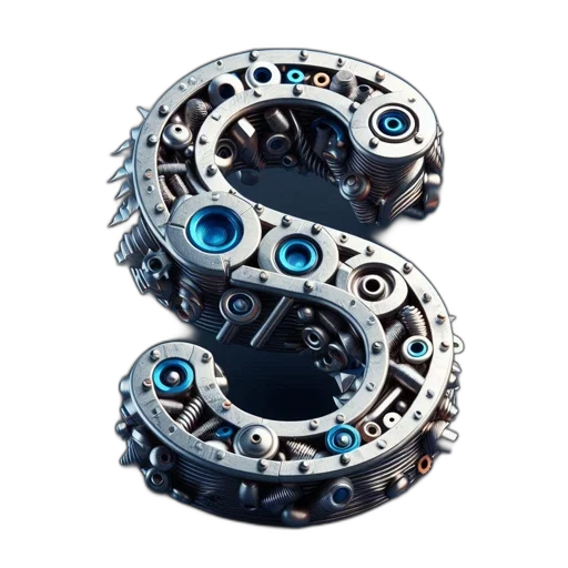 jewelry, robot, crown, 3d render transparent PNG cut-out