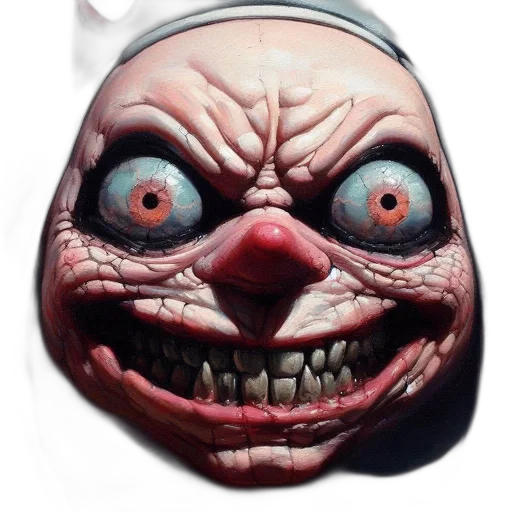 mask, face, creature, animal transparent PNG cut-out