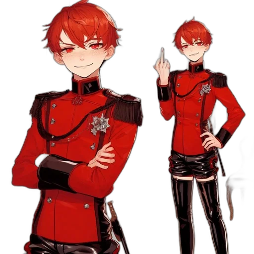 staff, jacket, weapon, concept art transparent PNG cut-out