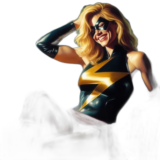 comic book art, concept art, cartoon, photorealistic transparent PNG cut-out