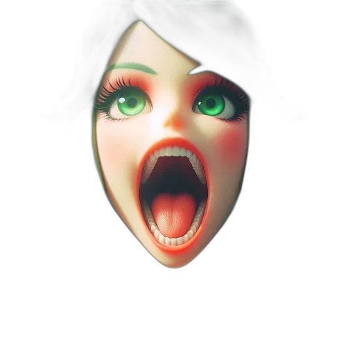 mask, face, creature, robot transparent PNG cut-out