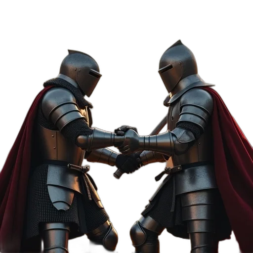sword, robot, weapon, 3d render transparent PNG cut-out