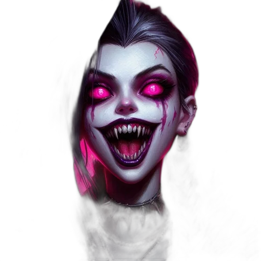 face, mask, creature, concept art transparent PNG cut-out