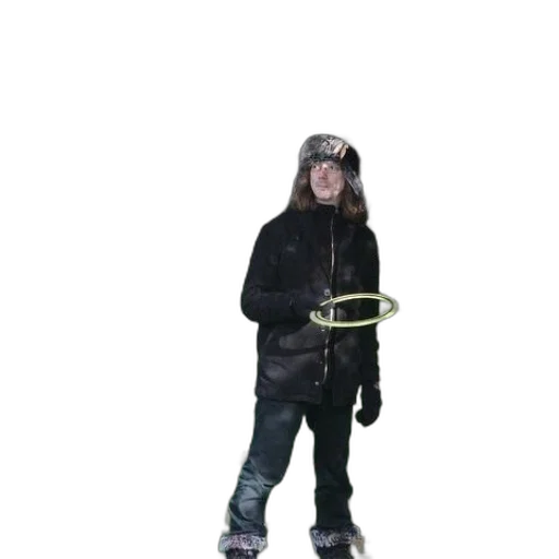 staff, jacket, hat, mask transparent PNG cut-out