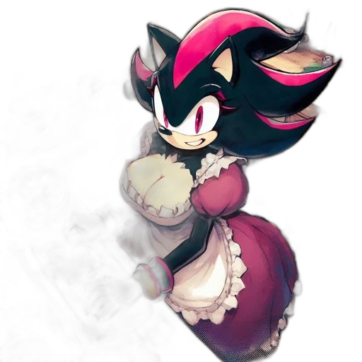 creature, mask, dress, staff transparent PNG cut-out
