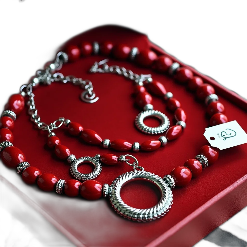 jewelry, crown, red, close-up transparent PNG cut-out