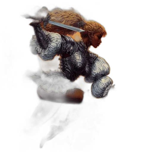creature, hair, animal, dragon transparent PNG cut-out