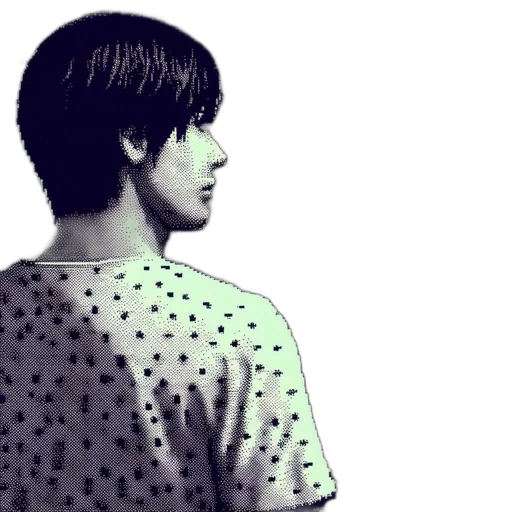 face, jacket, creature, robot transparent PNG cut-out