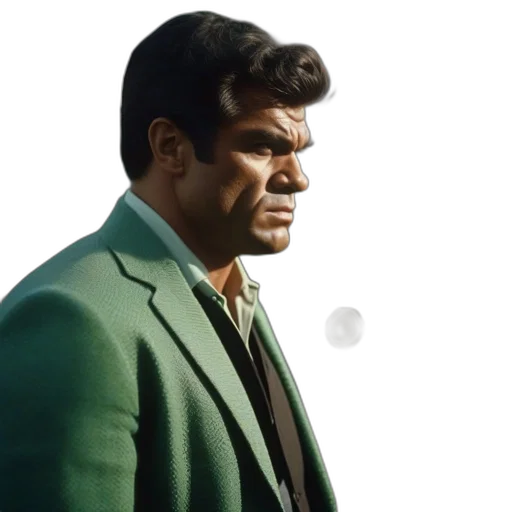 jacket, face, comic book art, photorealistic transparent PNG cut-out