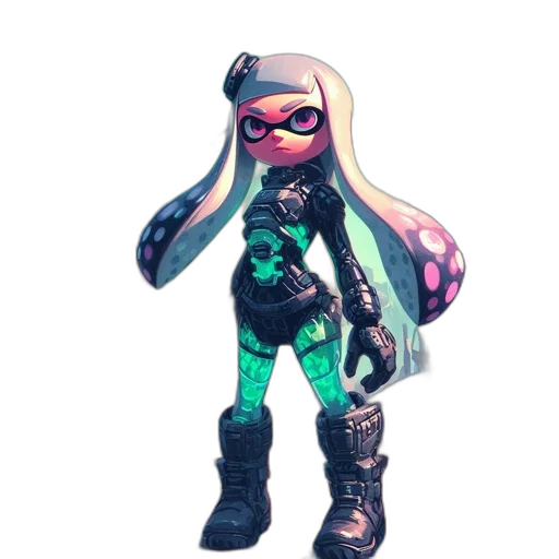 weapon, jacket, dress, mask transparent PNG cut-out