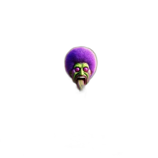 mask, face, creature, staff transparent PNG cut-out