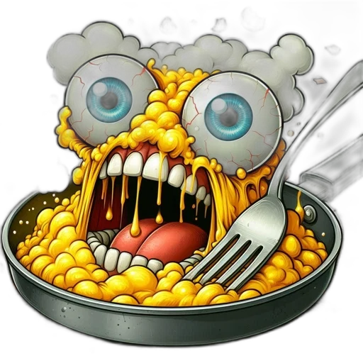 food, pixel art, 3d render, concept art transparent PNG cut-out