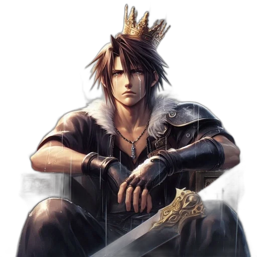 crown, sword, staff, weapon transparent PNG cut-out