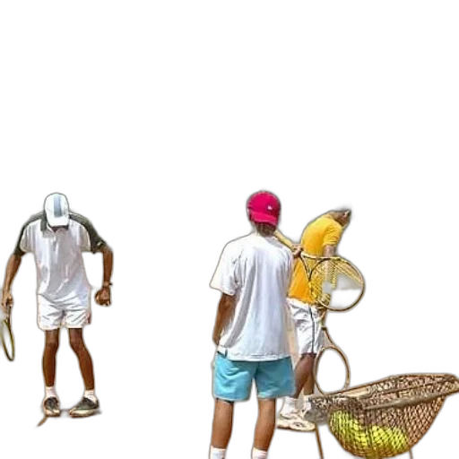 hat, umbrella, mask, staff transparent PNG cut-out