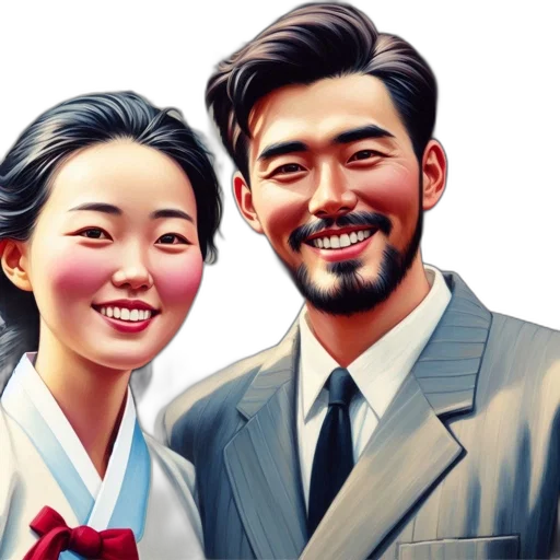 face, oil painting, photorealistic, concept art transparent PNG cut-out