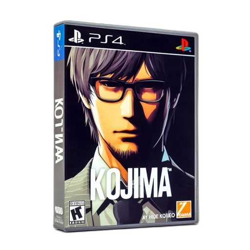 video, game, title, kojima transparent PNG cut-out