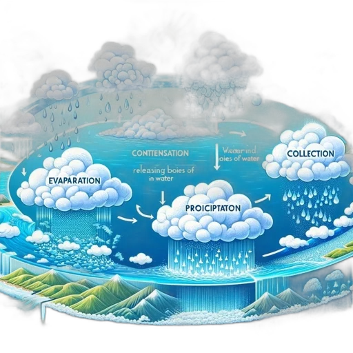 concept art, 3d render, underwater, fog transparent PNG cut-out
