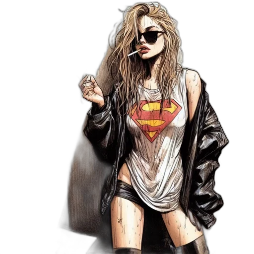comic book art, cartoon, photorealistic, concept art transparent PNG cut-out