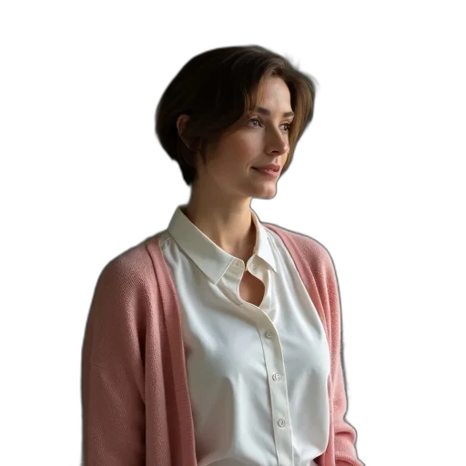 jacket, staff, jewelry, dress transparent PNG cut-out