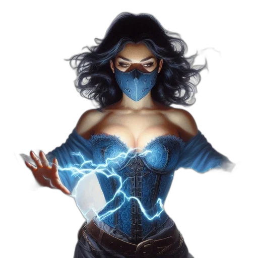 mask, comic book art, fantasy art, concept art transparent PNG cut-out