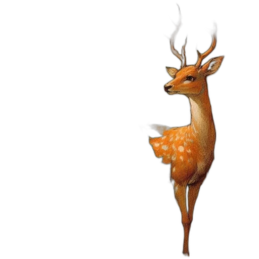 animal, crown, creature, staff transparent PNG cut-out