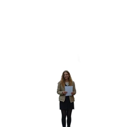 staff, jacket, dress, robot transparent PNG cut-out
