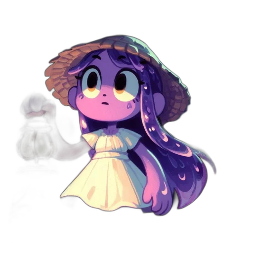 hat, staff, dress, crown transparent PNG cut-out