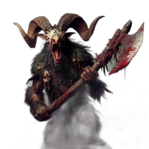 creature, staff, animal, weapon transparent PNG cut-out
