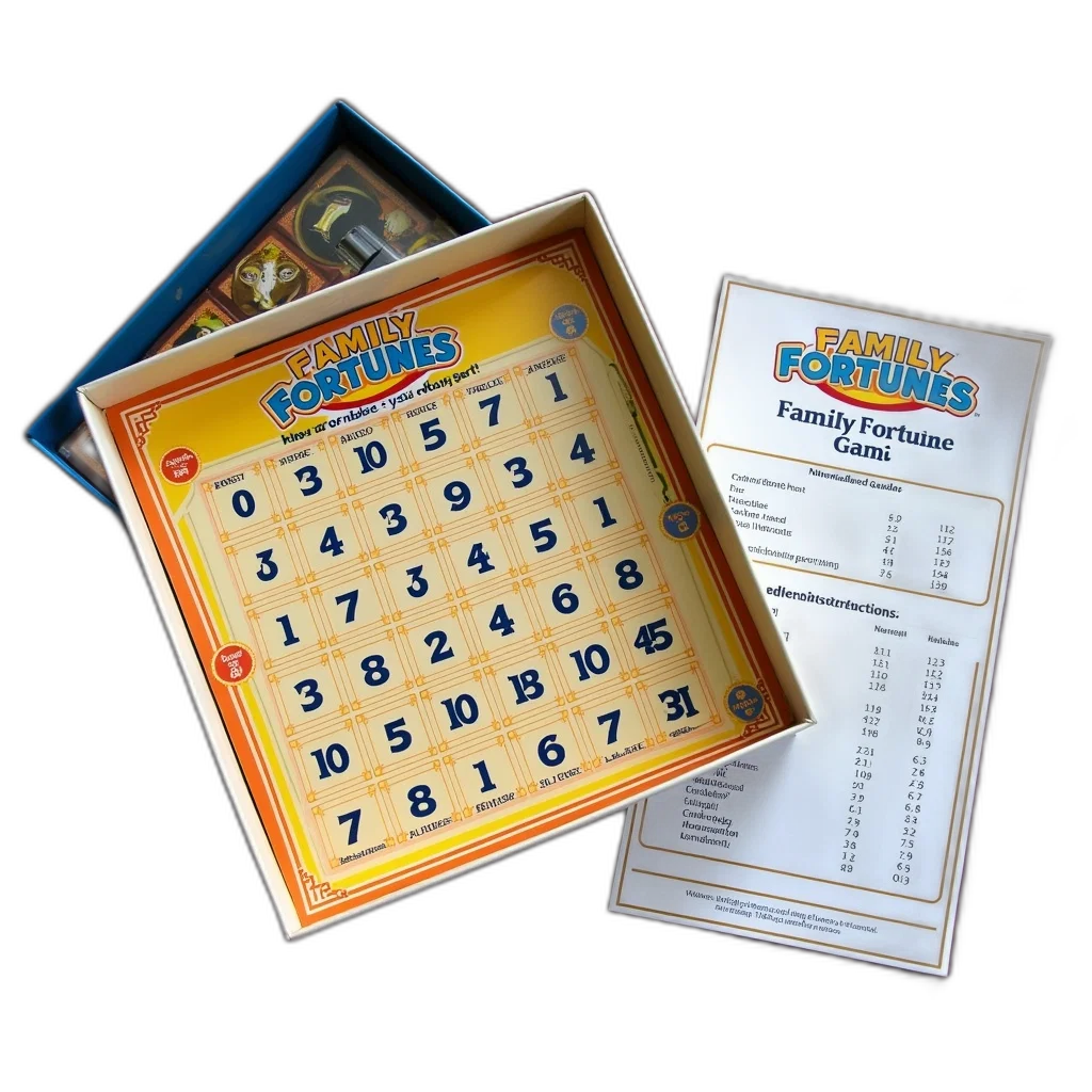 game, box, titled, family transparent PNG cut-out