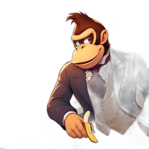 jacket, animal, staff, concept art transparent PNG cut-out