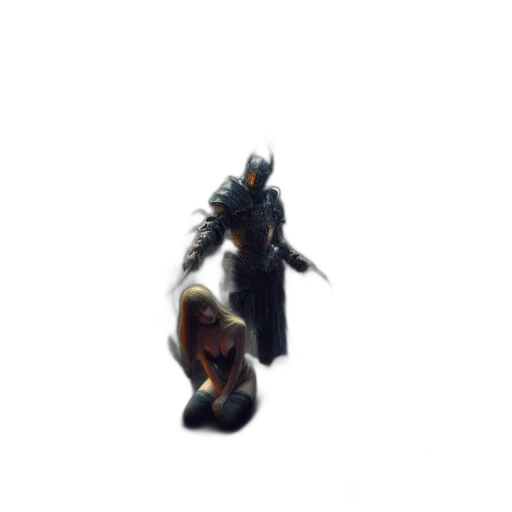 weapon, creature, robot, sword transparent PNG cut-out