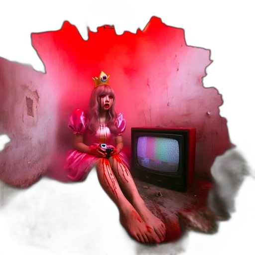 concept art, vaporwave, anime, cyberpunk transparent PNG cut-out