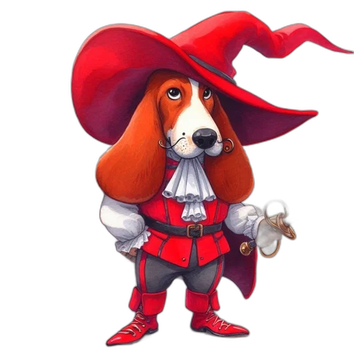 staff, hat, animal, concept art transparent PNG cut-out