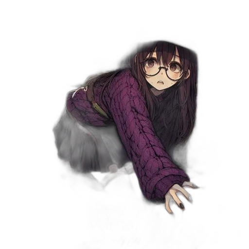 creature, animal, staff, jacket transparent PNG cut-out