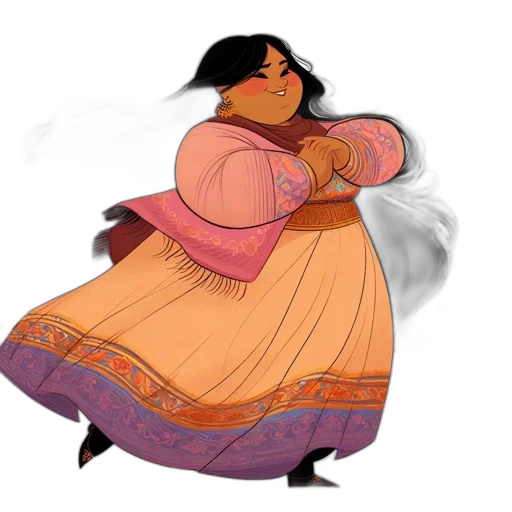 dress, concept art, watercolor, fantasy art transparent PNG cut-out