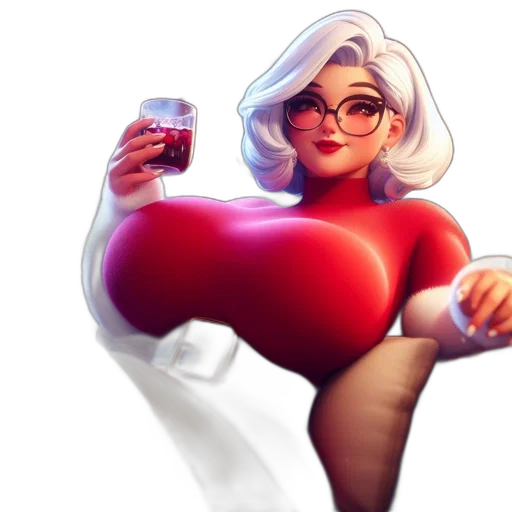 bottle, dress, robot, concept art transparent PNG cut-out