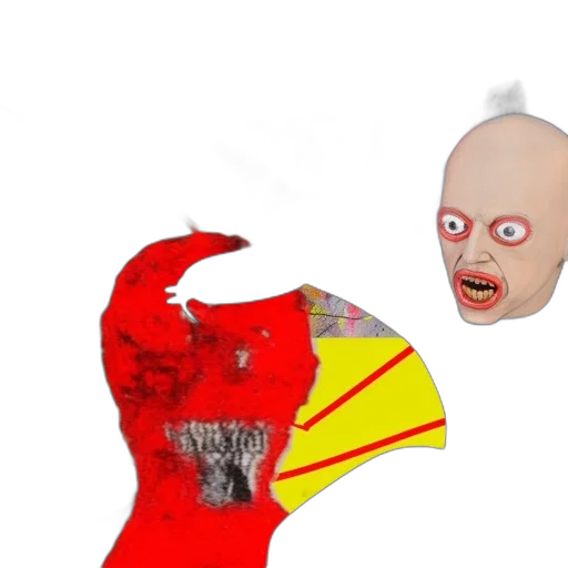 mask, face, creature, robot transparent PNG cut-out