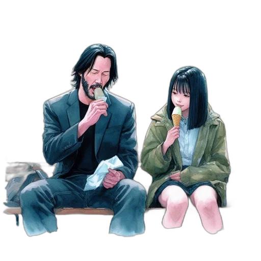 food, jacket, anime, concept art transparent PNG cut-out